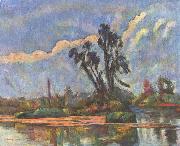 Paul Cezanne Ufer der Oise oil painting reproduction